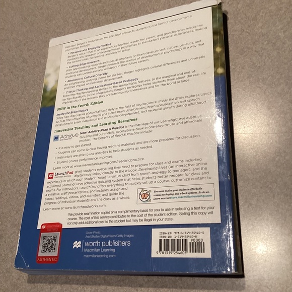 Invitation To The Lifespan 4th Edition Book - Picture 2 of 11